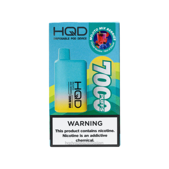 HQD CUVIE BAR birdəfəlik | HQD Online 66Z6224 mojito qarışığı giləmeyvə