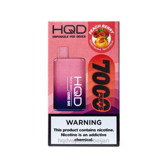 HQD CUVIE BAR birdəfəlik | HQD Sale 66Z6228 şaftalı giləmeyvə