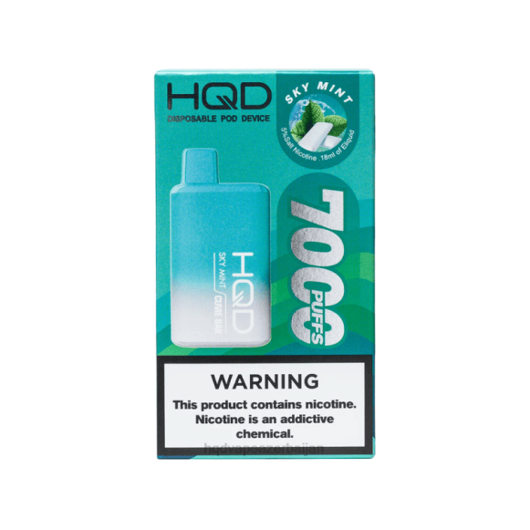 HQD CUVIE BAR birdəfəlik | HQD Tech Reviews 66Z6249 göy nanə