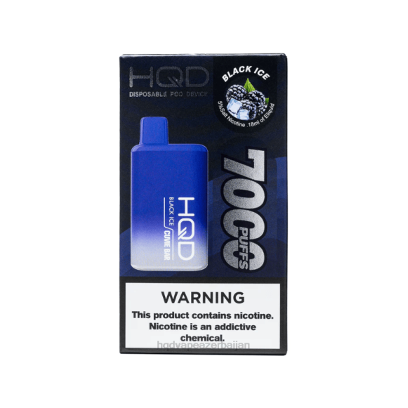 HQD CUVIE BAR birdəfəlik | HQD Vape Baku 66Z6133 qara buz