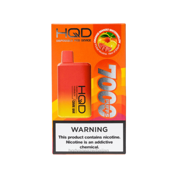 HQD CUVIE BAR birdəfəlik | HQD Vape Review 66Z6227 portağal manqo qarpızı