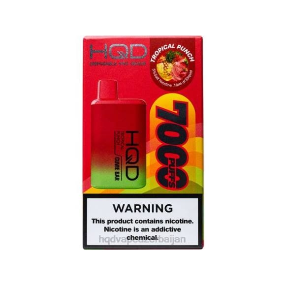 HQD CUVIE BAR birdəfəlik | HQD Vape Review 66Z6267 tropik zərbə