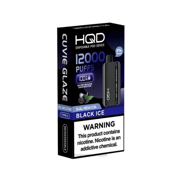 HQD CUVIE GLAZE birdəfəlik vape 12000 | HQD Online 66Z6134 qara buz