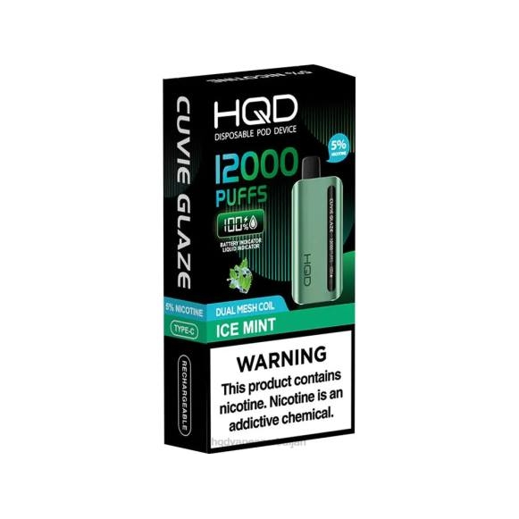 HQD CUVIE GLAZE birdəfəlik vape 12000 | HQD Vape Factory 66Z6200 buz nanəsi