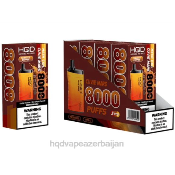 HQD CUVIE MARS birdəfəlik | HQD Online 66Z6264 tütün qəhvəsi