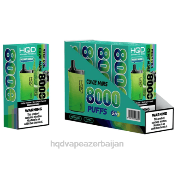 HQD CUVIE MARS birdəfəlik | HQD Vape Baku 66Z6163 desert brezze