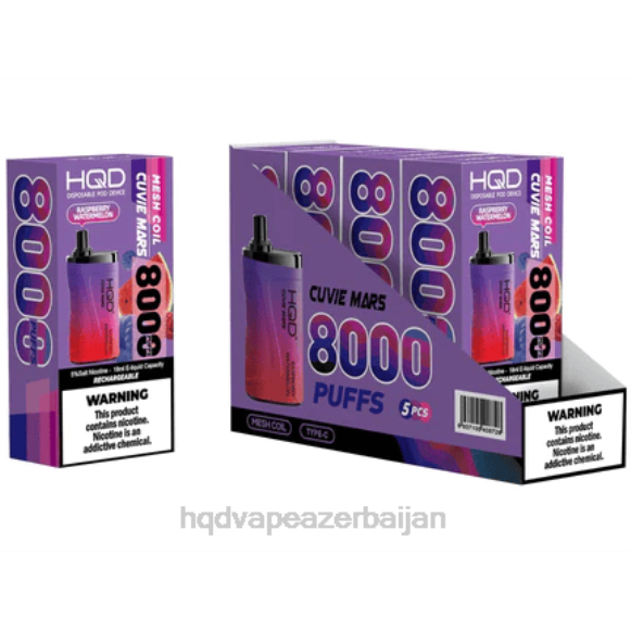 HQD CUVIE MARS birdəfəlik | HQD Vape Baku 66Z6243 moruq qarpızı