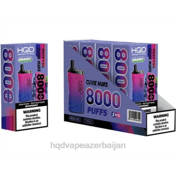 HQD CUVIE MARS birdəfəlik | HQD Vape Factory 66Z6170 üzümlü