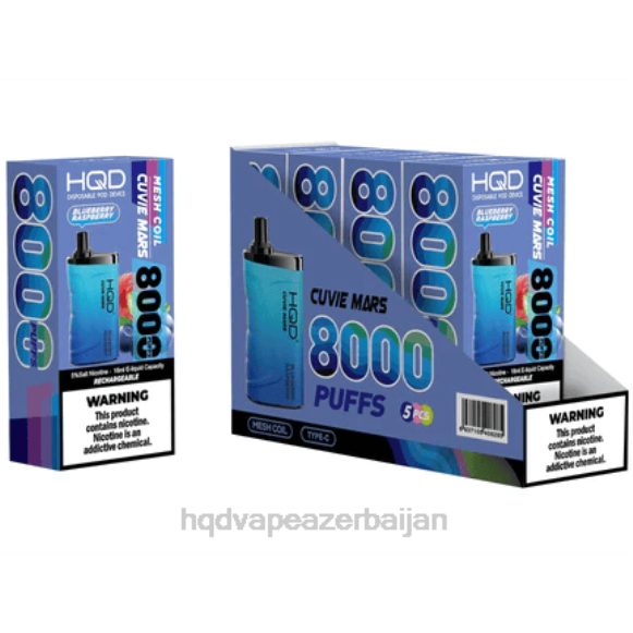 HQD CUVIE MARS birdəfəlik | HQD Vape Price 66Z6146 mavi moruq