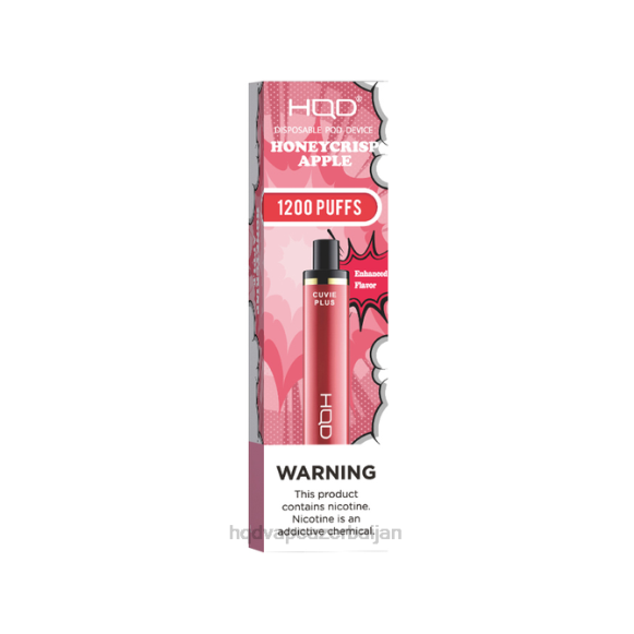 HQD CUVIE PLUS birdəfəlik | HQD Vape Flavors 66Z6175 ballı alma