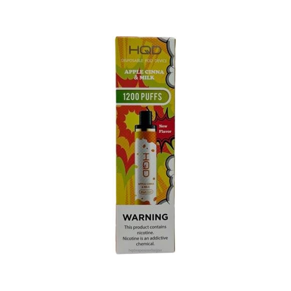 HQD CUVIE PLUS birdəfəlik | HQD Vape Price 66Z6126 alma darçın və süd