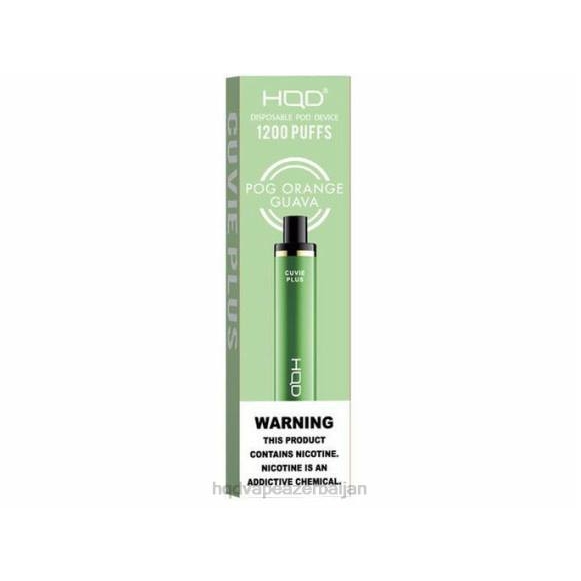 HQD CUVIE PLUS birdəfəlik vape | HQD Sale 66Z6238 pog portağal quava