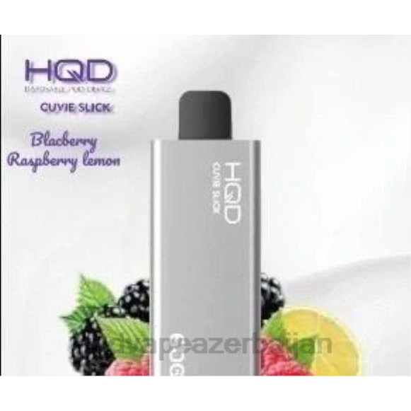 HQD CUVIE SLICK 6000 puf | HQD Azerbaijan 66Z641 böyürtkən moruq limonu