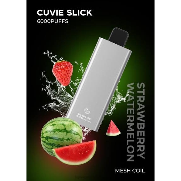 HQD CUVIE SLICK 6000 puf | HQD Vape Review 66Z637 hamar çiyələk qarpızı