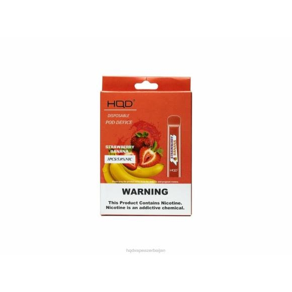 HQD CUVIE birdəfəlik | HQD Vape Azerbaijan 66Z6282 çiyələk bananı