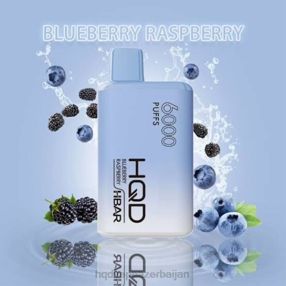 HQD HBAR 6000 puf | HQD Vape Baku 66Z643 mavi moruq