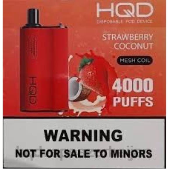 HQD BOX 4000 puf | HQD Vape Azerbaijan 66Z6112 çiyələk kokos