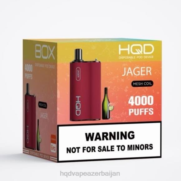 HQD BOX 4000 puf | HQD Vape Baku 66Z6113 jager