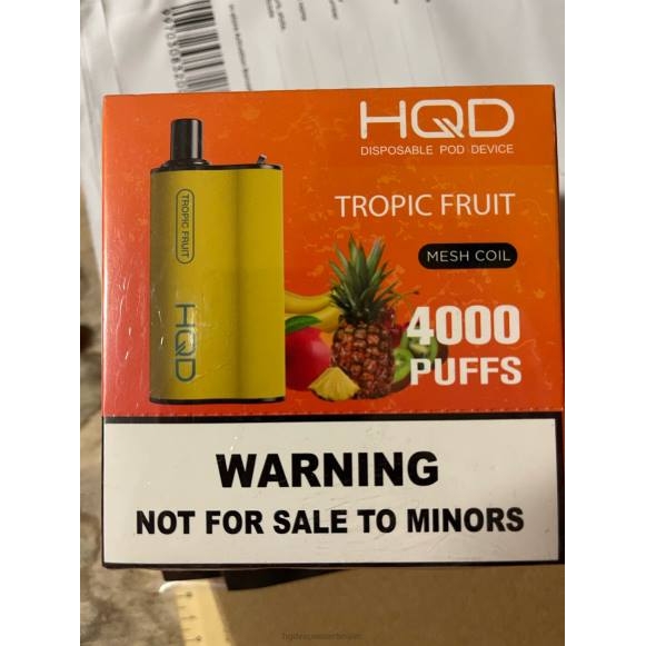 HQD BOX 4000 puf | HQD Vape Flavors 66Z6105 tropik meyvə