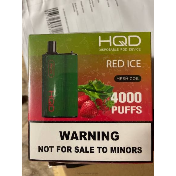 HQD BOX 4000 puf | HQD Vape Price 66Z6106 qırmızı buz